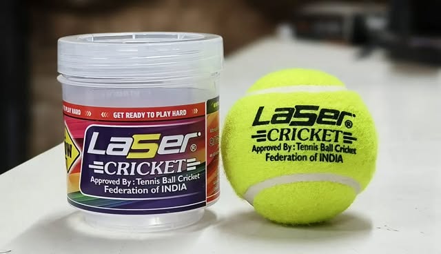Laser Guru Heavy cricket tennis ball (box of 12)