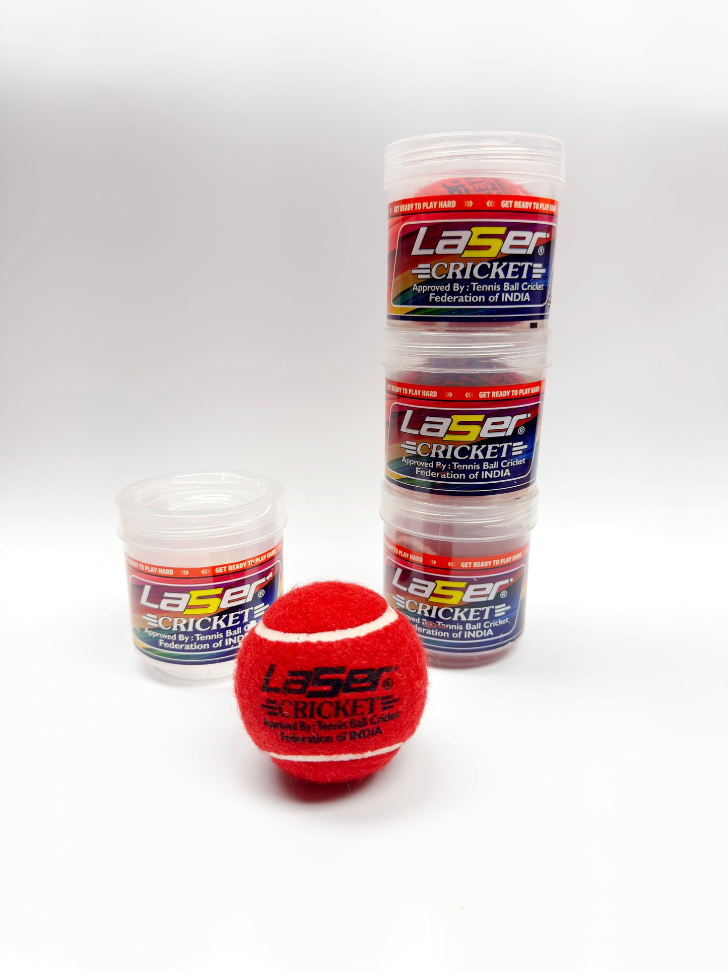 Laser Guru Heavy cricket tennis ball (box of 12)