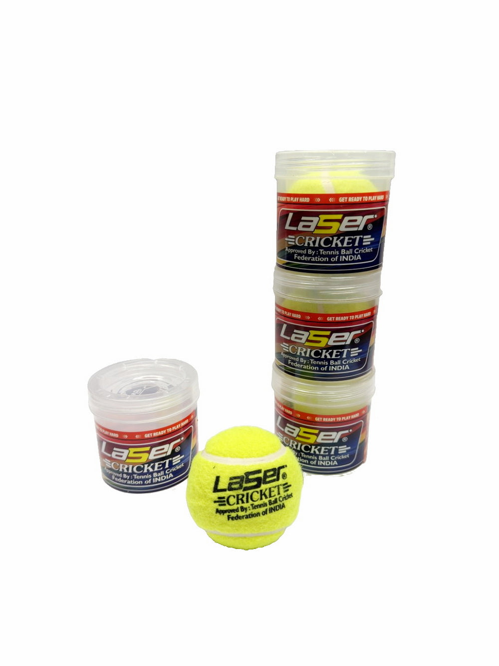 Laser Guru Heavy cricket tennis ball (box of 12)