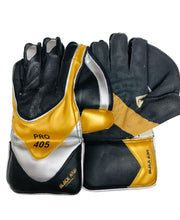 Load image into Gallery viewer, Black Ash 405 Pro Wicket Keeping Gloves