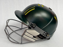 Load image into Gallery viewer, Black Ash Junior Cricket Helmet with an adjustable steel grill for superior protection and visibility, featuring an Air Flow cooling system for enhanced ventilation, very comfortable and secure fit, and available in 6 colors.