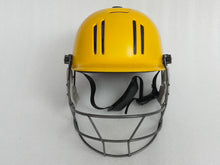 Load image into Gallery viewer, Black Ash Junior Cricket Helmet with an adjustable steel grill for superior protection and visibility, featuring an Air Flow cooling system for enhanced ventilation, very comfortable and secure fit, and available in 6 colors.
