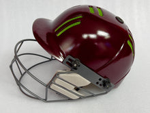 Load image into Gallery viewer, Black Ash Junior Cricket Helmet with an adjustable steel grill for superior protection and visibility, featuring an Air Flow cooling system for enhanced ventilation, very comfortable and secure fit, and available in 6 colors.