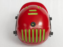 Load image into Gallery viewer, Black Ash Junior Cricket Helmet with an adjustable steel grill for superior protection and visibility, featuring an Air Flow cooling system for enhanced ventilation, very comfortable and secure fit, and available in 6 colors.