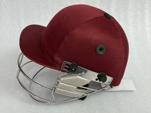 Load image into Gallery viewer, Black Ash custom adjustable helmet with a high impact polypropylene shell and chrome finish steel grill, offering 8 micro adjustments for optimal protection and visibility, impact-resistant padding, adjustable to fit 52-58 cm, with nape dial adjuster and soft ear protection.