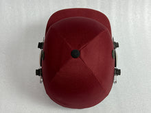 Load image into Gallery viewer, Black Ash custom adjustable helmet with a high impact polypropylene shell and chrome finish steel grill, offering 8 micro adjustments for optimal protection and visibility, impact-resistant padding, adjustable to fit 52-58 cm, with nape dial adjuster and soft ear protection.