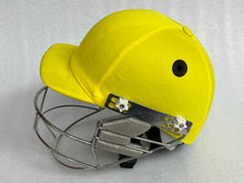 Load image into Gallery viewer, Black Ash custom adjustable helmet with a high impact polypropylene shell and chrome finish steel grill, offering 8 micro adjustments for optimal protection and visibility, impact-resistant padding, adjustable to fit 52-58 cm, with nape dial adjuster and soft ear protection.