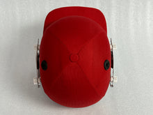 Load image into Gallery viewer, Black Ash custom adjustable helmet with a high impact polypropylene shell and chrome finish steel grill, offering 8 micro adjustments for optimal protection and visibility, impact-resistant padding, adjustable to fit 52-58 cm, with nape dial adjuster and soft ear protection.