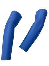 Load image into Gallery viewer, Black Ash solid color compression sleeves crafted from Spandex™ (8% Lycra, 92% polyester), offering seamless weaving for enhanced comfort and protection, UPF protection against UV rays, suitable for all outdoor sports, available in 6 colors.