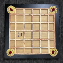 Load image into Gallery viewer, Precise Bulldog Elegant carrom board, 28mm thick English Birchwood ply, 37x37 inches overall size with a 29x29 inch playing area and 4-inch borders. Comes with a striker and a set of coins, known for its super satin smooth tournament playing surface.