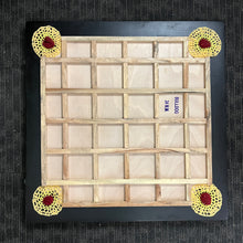 Load image into Gallery viewer, PRECISE Bulldog A-One carrom board, 24mm thick special selected A-One waterproof ply, 37x37 inches overall with a 29x29 inch playing area and 4-inch borders. Comes with a striker and set of coins, approved for use in state ranking tournaments