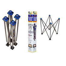 Load image into Gallery viewer, 30-inch adjustable hydraulic Precise carrom stand, lightweight yet strong, powder-coated for durability, approved for tournament use by the All India Carrom Federation.