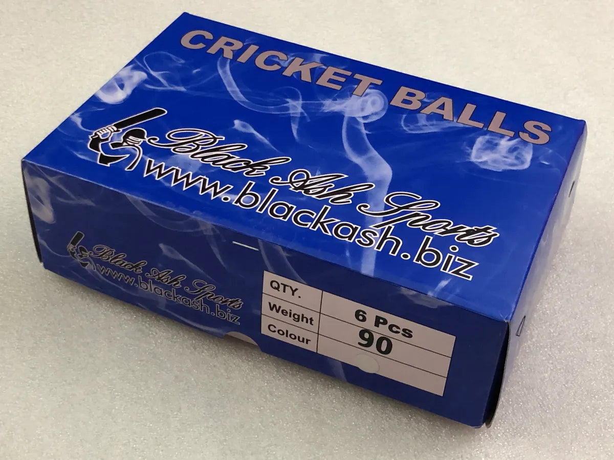 Pack of 6 yellow Black Ash PVC soft cricket training balls, each weighing 90 grams, crafted from top-quality PVC with a soft center for enhanced playability. Ideal for coaching and training, these balls are suitable for both indoor and outdoor cricket activities.