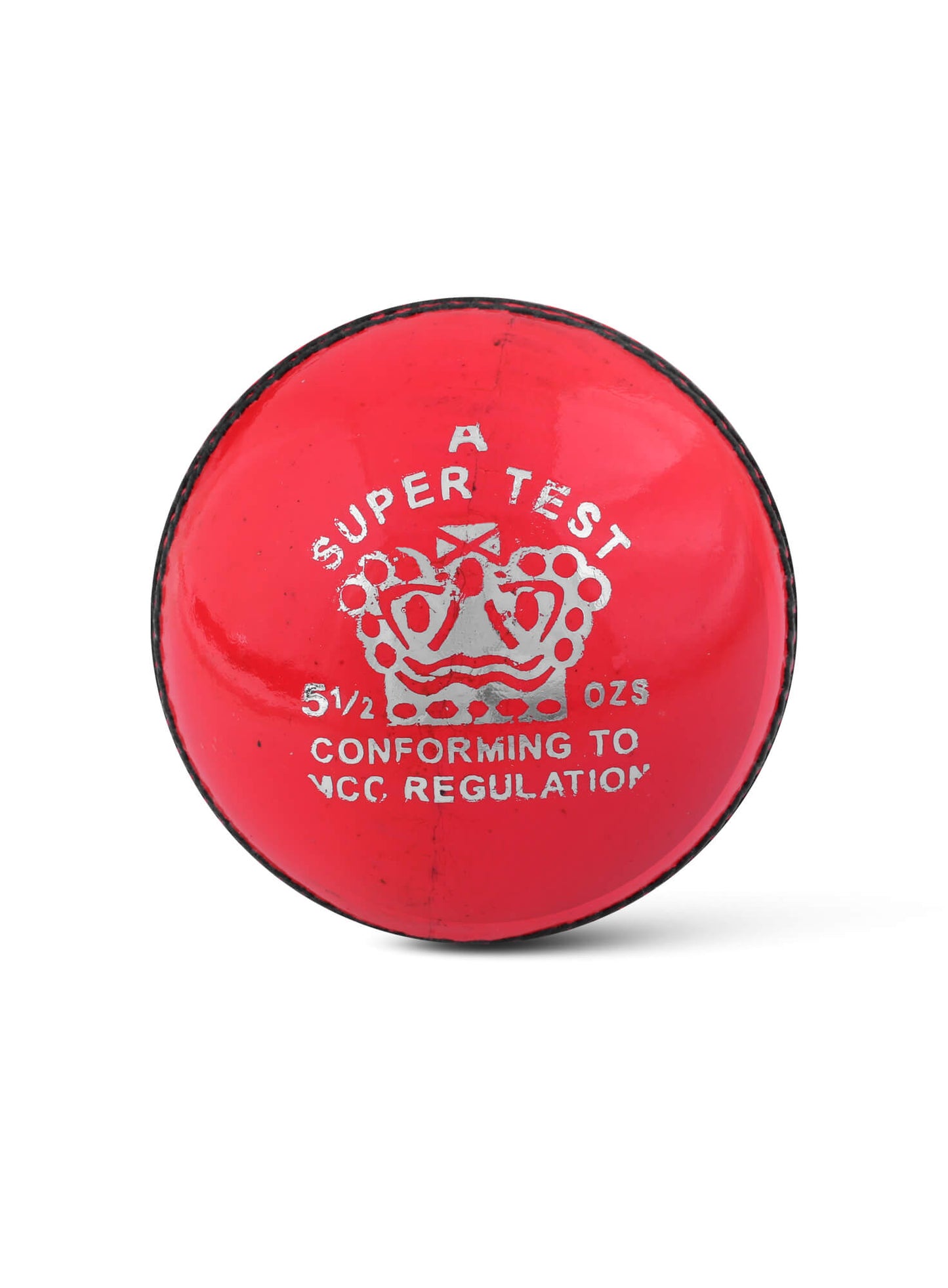 CA Super Test -  Pack of 6 Pink Cricket Leather Balls 156 Grams