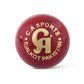 CA Test Star -  Pack of 6 Red Cricket Leather Balls 156 Grams