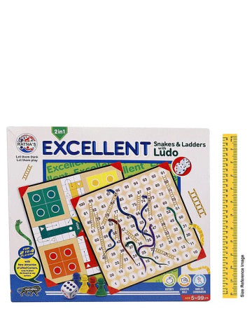 Excellent Snakes & Ladder, and Ludo Board Game