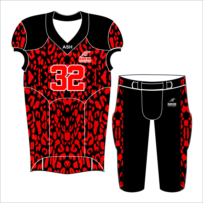 FOT-003 Custom Football Uniform: Premium Quality & Personalized Design
