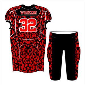 FOT-003 Custom Football Uniform: Premium Quality & Personalized Design