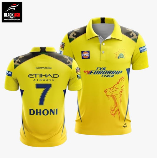 2024 Official Match Jersey - Dhoni