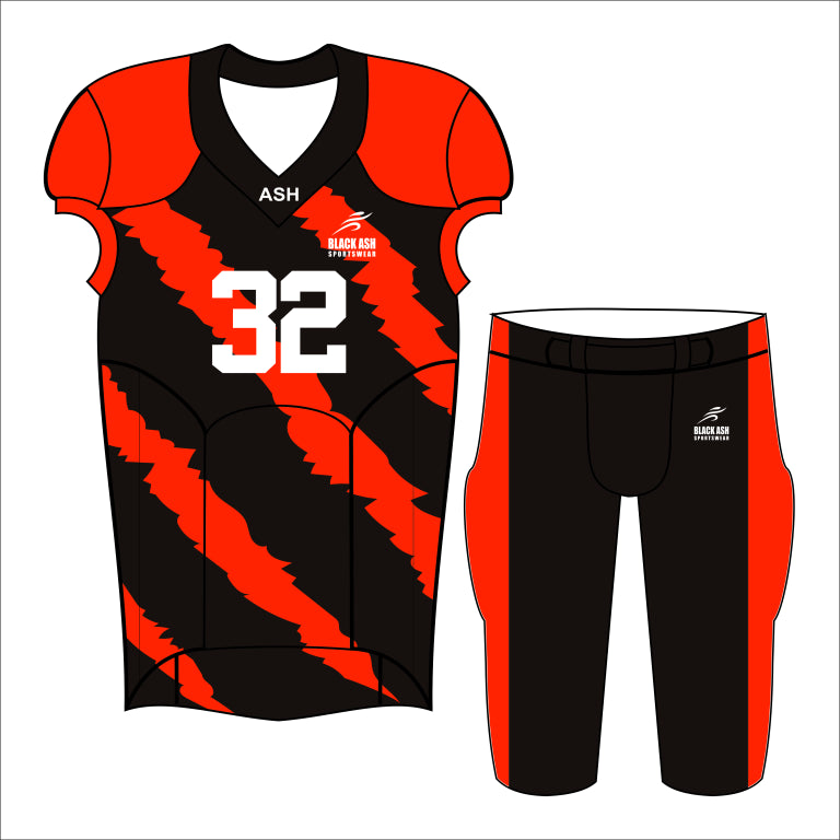 FOT-001 Custom Football Uniform: Premium Quality & Personalized Design