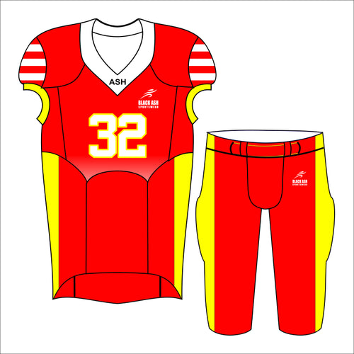 FOT-002 Custom Football Uniform: Premium Quality & Personalized Design