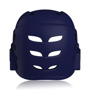 Moonwalkr MIND Helmet, the world's coolest and first cricket helmet with 30 air vents for superior airflow, designed to protect against impacts up to 160 kmph with an aerodynamic structure, including an in-built lower head protector and high-carbon steel grille for maximum impact resistance, visibility, and comfort.