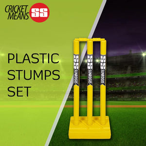 SS Plastic Stumps (Yellow)