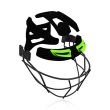 Load image into Gallery viewer, Moonwalkr MIND Helmet, the world&#39;s coolest and first cricket helmet with 30 air vents for superior airflow, designed to protect against impacts up to 160 kmph with an aerodynamic structure, including an in-built lower head protector and high-carbon steel grille for maximum impact resistance, visibility, and comfort.