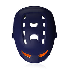 Load image into Gallery viewer, Moonwalkr MIND Helmet, the world&#39;s coolest and first cricket helmet with 30 air vents for superior airflow, designed to protect against impacts up to 160 kmph with an aerodynamic structure, including an in-built lower head protector and high-carbon steel grille for maximum impact resistance, visibility, and comfort.