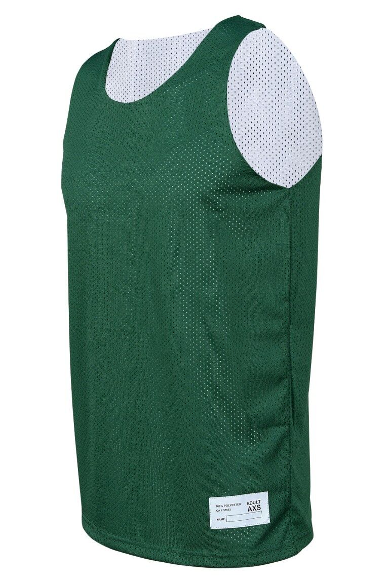 RBJ-2604 – Reversible Basketball Jersey – Green/White