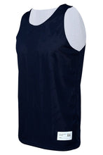 Load image into Gallery viewer, RBJ-2602 – Reversible Basketball Jersey – Navy Blue/White