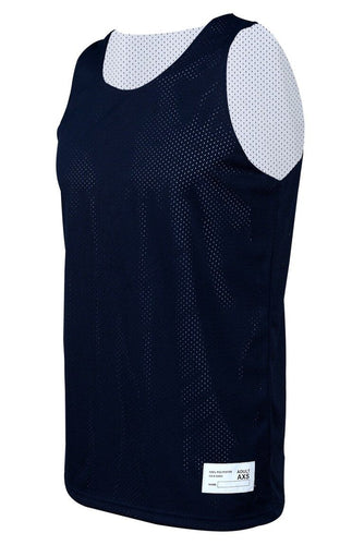 RBJ-2602 – Reversible Basketball Jersey – Navy Blue/White