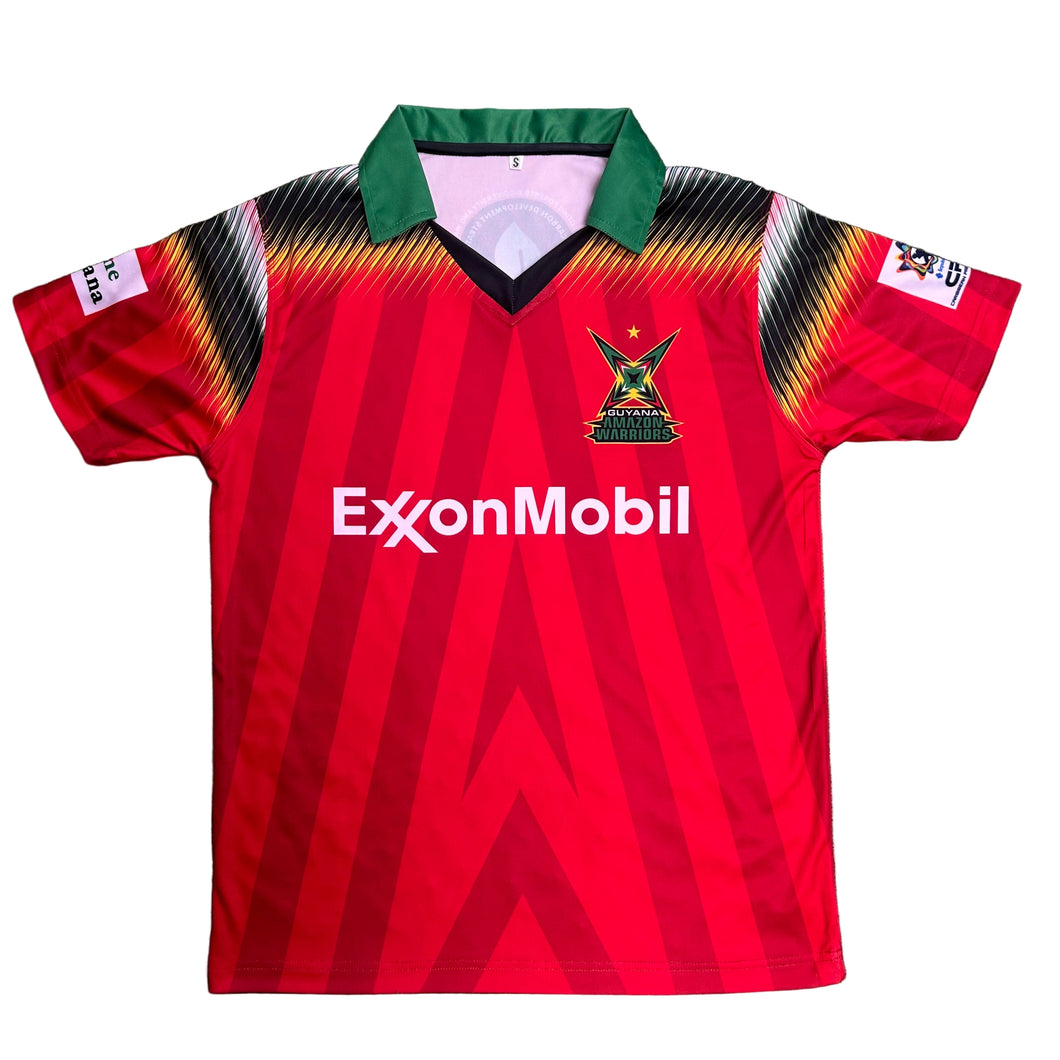 Guyana Amazon Warriors Fan Jersey 2024 - Fan Version