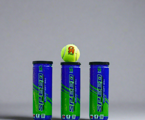 CA Speed - BUNDLE of 3 Tubes of Cricket Tennis Balls