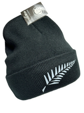 Load image into Gallery viewer, New Zealand Cricket-Themed Beanie