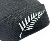 Load image into Gallery viewer, New Zealand Cricket-Themed Beanie