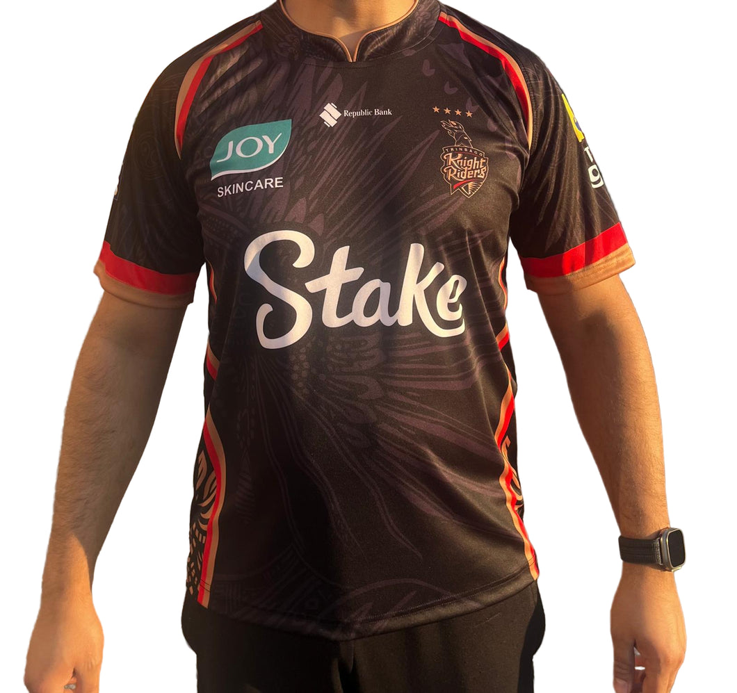 Trinibago Knight Riders Team Training Cricket Jersey 2025 - Fan Version