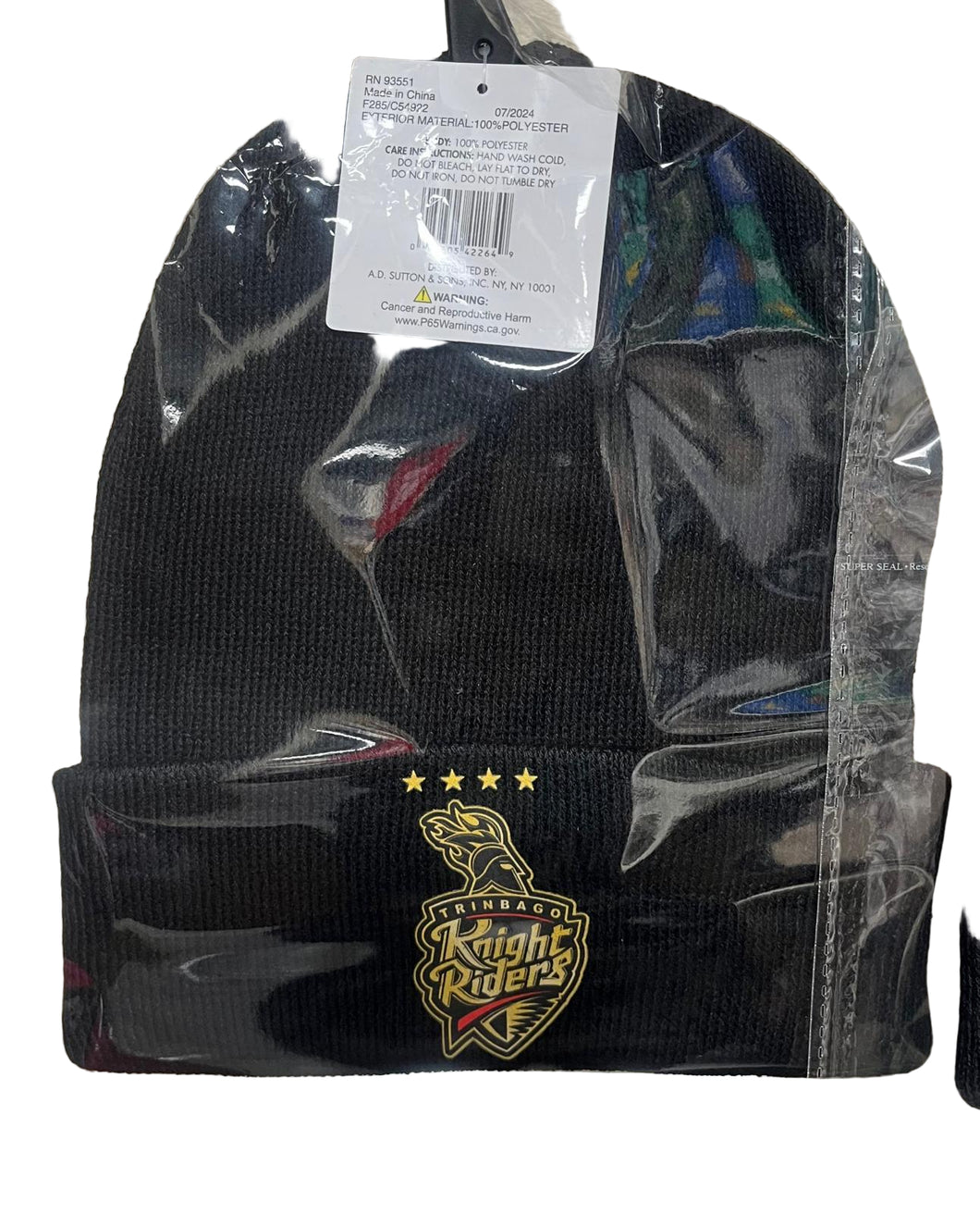 Trinidad Cricket Themed Beanie