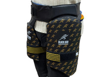 Load image into Gallery viewer, Black Ash Thigh Guard Combo