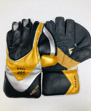 Load image into Gallery viewer, Black Ash 405 Pro Wicket Keeping Gloves