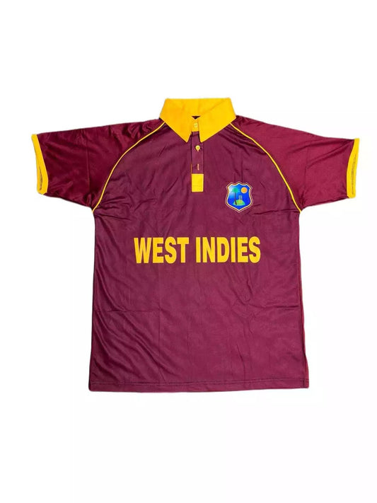 Mens Cricket team replica odi Shirt Jersey West Indies