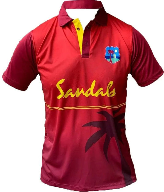 Mens Odi Cricket Team Replica Shirt Jersey West Indies 2021