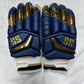 SS Super Test Batting Gloves – Navy/Gold