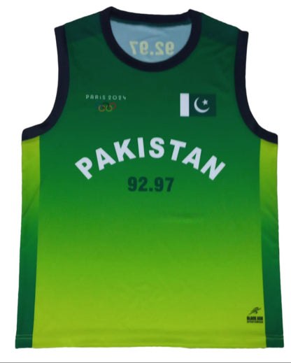 Arshad Nadeem 2024 Paris Olympics Javelin Winning Jersey - Pakistan