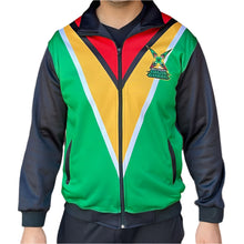 Load image into Gallery viewer, Guyana Amazon Warriors Themed Zip Up Jacket for Adults - Fan Merch
