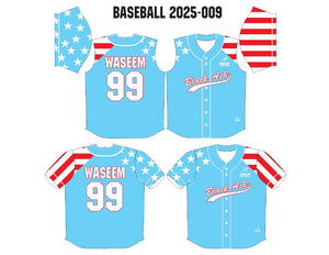 BAS-009 Custom Baseball Jerseys: Premium Quality & Personalized Design