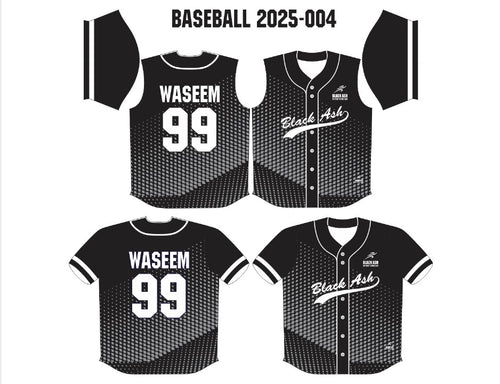 BAS-004 Custom Baseball Jerseys: Premium Quality & Personalized Design