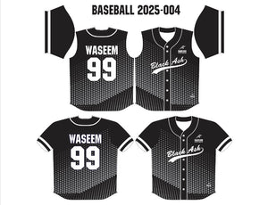 BAS-004 Custom Baseball Jerseys: Premium Quality & Personalized Design