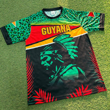 Load image into Gallery viewer, Guyana Themed Fan Shirt for Cricket, Parties, and Events