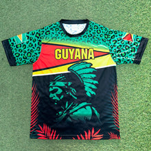 Load image into Gallery viewer, Guyana Themed Fan Shirt for Cricket, Parties, and Events